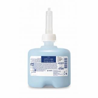 Sæbe Tork Premium Hår& Krop S2 blå 420602 8x0,475l/pak
