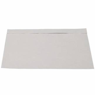Følgeseddellomme i genbrugsplast LD u/tryk 235x130mm 1000stk/kar Plast40/Plast20/Papir48