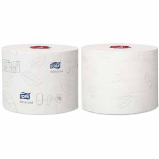 Toiletpapir Tork Mid-Size Advanced T6 2-lags 100m 27rul