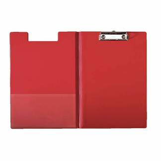 Clipboard Esselte rød A4 m/forside