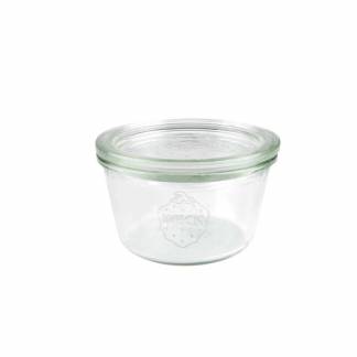 Sylteglas Weck incl låg (741) 370ml Ø10x6,9cm 6stk/pak
