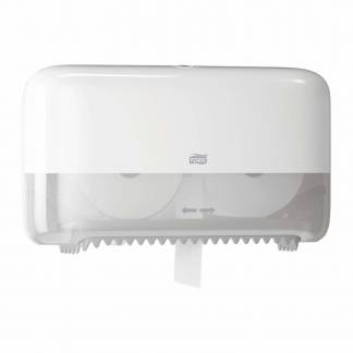 Tork T7 twin dispenser toiletpapir hvid