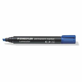 Marker Lumocolor permanent blå 2-5mm 350
