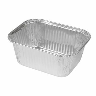 Aluminiumsbakke 250ml m/rullekant 110stk/pak