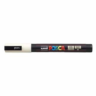 Paint marker Uni Posca PC-3M ivory 0,9-1,3mm