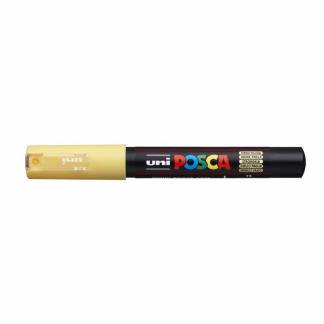 Paint marker Uni Posca PC-1M straw yellow 0,7mm