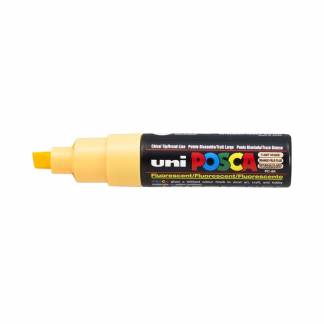 Paint marker Uni Posca PC-8K fluo light orange 8mm