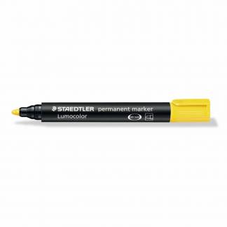 Marker STAEDTLER Lumocolor permanent gul 2mm 352