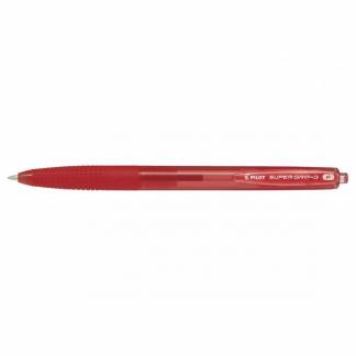 Kuglepen Pilot Super Grip G rød fine 0.7 stregbr: 0,22mm