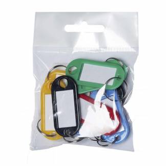 Nøgleskilte BNT plast PET assorteret