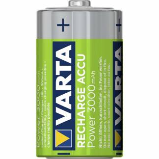Batteri Varta Recharge Power D 3000mAh 2stk/pak blister