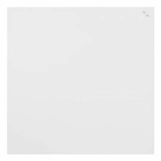 Glastavle Naga magnetisk 100x100cm PURE White