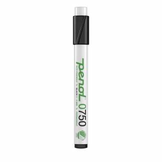Marker Penol 0750 sort 2-5mm skå spids permanent