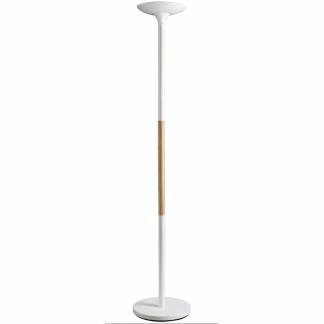 Gulvlampe Unilux Pryska UpLight hvid/træ