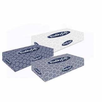 Ansigtsservietter Bulky Soft 2-lags 100stk/pak