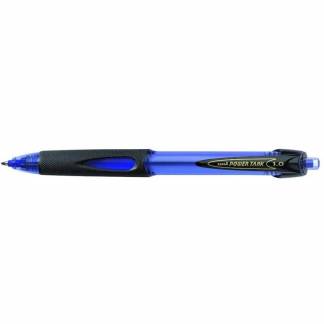 Kuglepen Uni PowerTank m/klik medium 0,4mm blå SN220