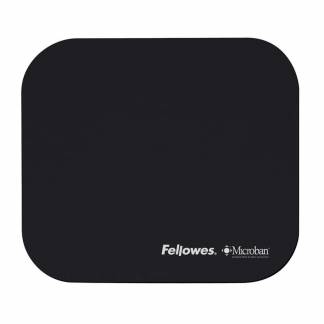 Musemåtte Fellowes Microban antibakteriel sort