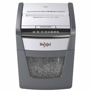 Makulator Rexel Optimum AutoFeed+ 50X krydsmakulering 4x28mm P4