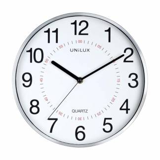 Vægur UNILUX ARIA METAL GRÅ Quartz