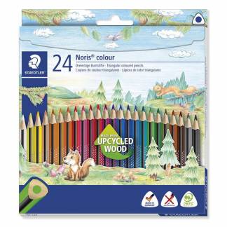 Farveblyant Staedtler Noris Color 24stk/s&aelig;t assorteret