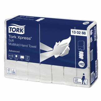 Papirhåndklæde Tork Xpress Adv 2-lags 320x213mm 21x136ark/kar