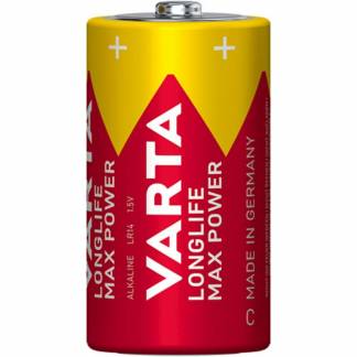 Batteri Varta Longlife Max Power C 2stk/pak blister