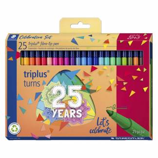 Finerliner Triplus Color 323 ass. 20+5stk/pak
