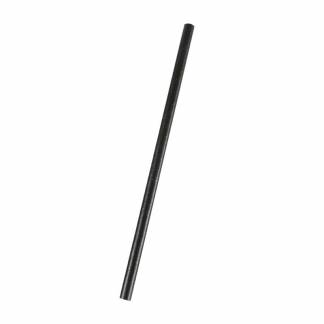 Sugerør papir Exclussiv sort Ø8x200mm 500stk/pak