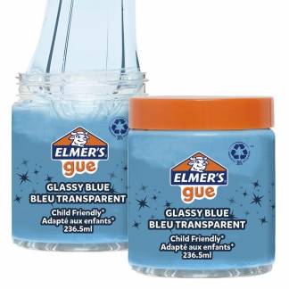 Slim Elmer's Gue 236ml blå færdigblandet slime