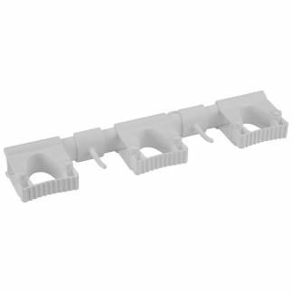 Vægophæng Vikan 87x420mm hvid hygijenisk fleksibelt