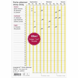 Ferie Planner 2024/2025 25 1040 00