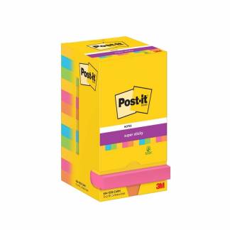 Post-it blok Super Sticky Carnival 76x76mm 12blk