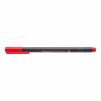 Fineliner STAEDTLER Triplus rød 0,3mm 97% RCP