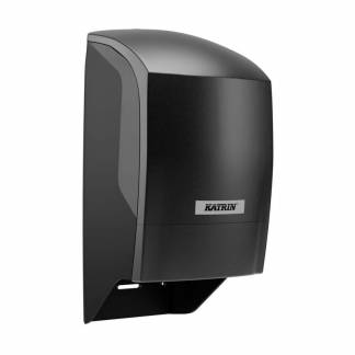 Dispenser t/toiletpapir Katrin system toilet sort 77519