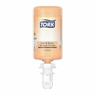 Sæbe Tork Luksus Hair & Body creme S4 orange 424661 1000ml