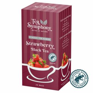 Te Symphony BKI strawberry tea 20breve/pak RFA