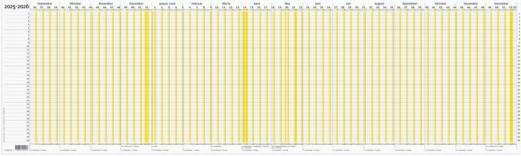 Ferie Planner 2025/2026