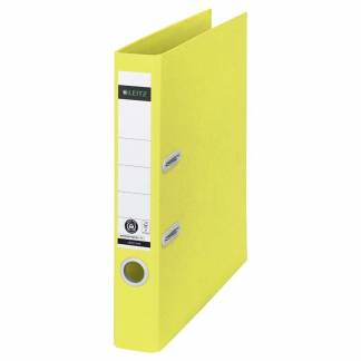 Brevordner Leitz Recycle 180°A4/50mm gul
