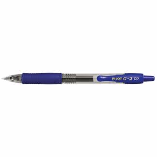 Gelpen Pilot G2 ink roller Medium blå vaulepack 20stk