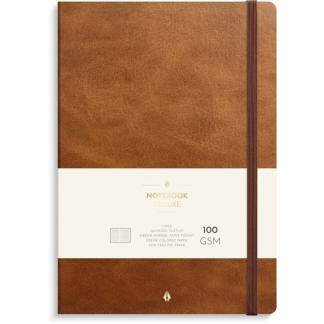 Notebook Deluxe B5 brown