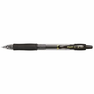 Gelpen Pilot G2 ink roller Medium sort vaulepack 20stk
