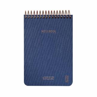 Notesbog KOZO A6 Premium Navy linieret 80 sider 100g