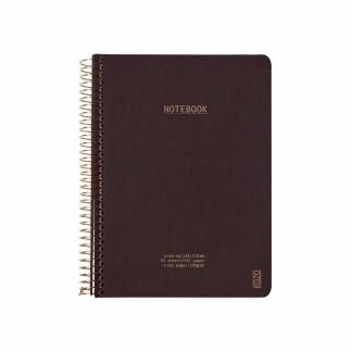 Notesbog KOZO A5 Premium Coffee linieret 80 sider 100g