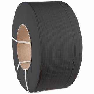 Strapbånd Master'In PP 12x0,55mm sort Ø200 3000m 120kg