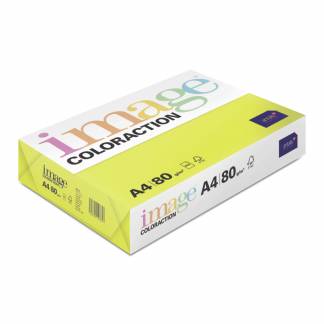 Kopipapir Image Coloraction A4 80g Ibiza Neon Yellow 500ark/pkt