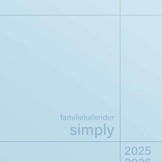 Familiekalender Studie Simply 2025/2026