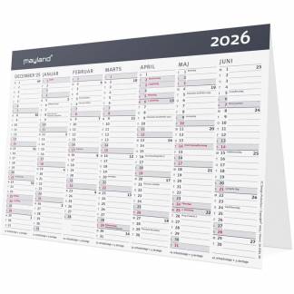 Kontor-bordkalender Moderne A5 2026