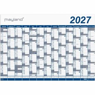 Kæmpekalender 1x13 mdr. PP-plast rør 2027