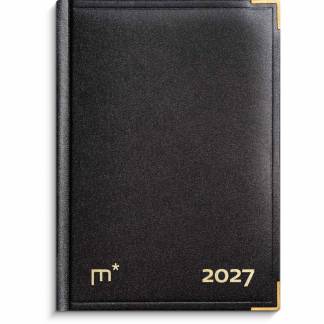 &Aring;rbog dagkalender sort kunstskind indbundet 2027