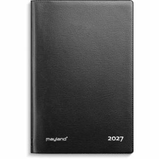 Mini Planner ugekalender sort vinyl 2027